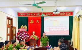Kỷ niệm 69 năm Ngày truyền thống lực lượng Kỹ thuật hình sự Công an tỉnh Ninh Bình