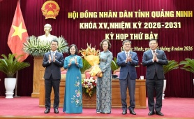 Bà Vũ Thị Mai Anh được bầu giữ chức Phó Chủ tịch UBND tỉnh Quảng Ninh