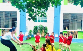 Trường Mầm non Minh Khai: Khởi đầu năm học mới bằng yêu thương và sẻ chia
