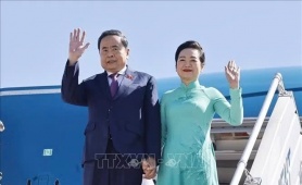 Chủ tịch Quốc hội Trần Thanh Mẫn bắt đầu chuyến thăm chính thức Mông Cổ