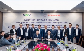 Tập đoàn Thành Công “bắt tay” với VGX xây trạm sạc cho mọi hãng xe điện