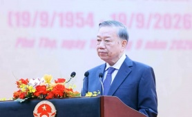 Toàn văn phát biểu của Tổng Bí thư, Chủ tịch nước Tô Lâm tại lễ khánh thành Tượng đài “Bác Hồ với Ngày hội non sông”