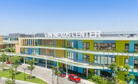 Vin Nexus Center: Trường học hạnh phúc hình trái tim và những gam màu rất “lạ”