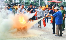 Đội dân phòng tổ dân phố 32 - chủ động phòng cháy, sẵn sàng chữa cháy: Giữ gìn bình yên từ cơ sở
