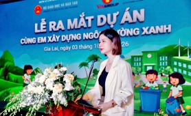 Bộ Giáo dục và Đào tạo phối hợp với Quỹ Vì tương lai xanh triển khai dự án “Cùng em xây dựng ngôi trường xanh”