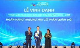 MB được vinh danh là thành viên giao dịch đặc biệt tiêu biểu trên thị trường trái phiếu