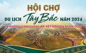 Hội chợ Du lịch Tây Bắc 2026 trải nghiệm văn hóa đặc sắc và kết nối OCOP bản địa