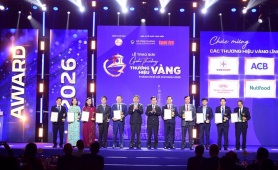 TP.HCM vinh danh 50 Thương hiệu Vàng năm 2026
