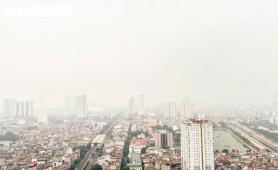 Hà Nội xếp thứ 3 thế giới về mức độ ô nhiễm không khí 