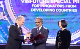 Nhà khoa học đứng sau công nghệ lọc nước giá rẻ: “Tôi thực sự ngưỡng mộ tầm nhìn của VinFuture”