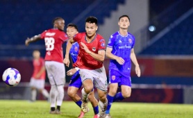 Tân binh Thái Nguyên dẫn đầu bảng tại vòng 4 giải hạng Nhất Quốc gia 2026-2027