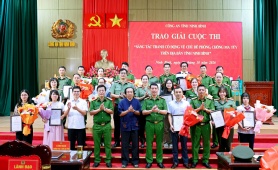 Ninh Bình: Trao giải cuộc thi sáng tác tranh cổ động phòng, chống ma túy năm 2026