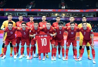 ĐT futsal Việt Nam ngẩng cao đầu chia tay VCK FIFA futsal World Cup 2021