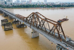 Đề xuất chạy tàu trở lại qua cầu Long Biên và cầu Đuống từ ngày 13/9