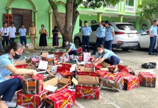 Nghệ An: Tiêu hủy hơn 30.000 sản phẩm hàng lậu, không rõ xuất xứ