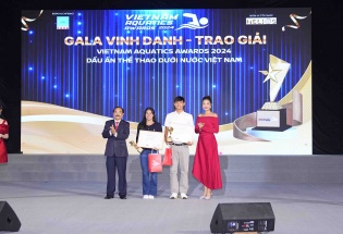 Hành trình vẻ vang của Thể thao dưới nước Việt Nam tại  “Gala Vietnam Aquatics Awards 2024”