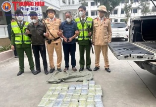 Nghệ An: Chủ tịch xã bị bắt vì mang 34 bánh heroin