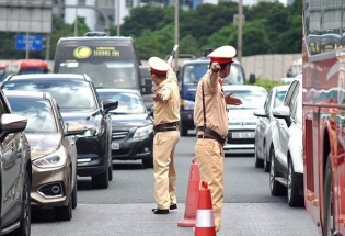 Hà Nội phân luồng giao thông ra vào nội đô dịp Tết Nguyên đán 2025