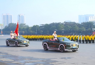 Bộ Công an tổ chức Lễ xuất quân đảm bảo an ninh, trật tự Đại hội Đảng XIV