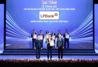 LPBank gia nhập Top 50 Doanh nghiệp xuất sắc Việt Nam: Dấu ấn của sự bứt phá