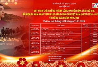 Chương trình chiếu phim miễn phí chào mừng thành công Đại hội Đảng lần thứ XIV