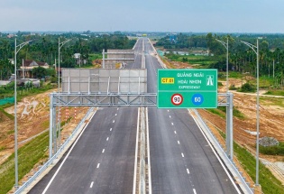 Cao tốc Quảng Ngãi - Hoài Nhơn sẵn sàng phục vụ người dân lưu thông dịp Tết Bính Ngọ