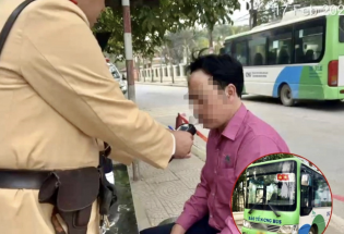 Mùng 1 Tết, nhiều người vi phạm nồng độ cồn, có cả tài xế xe buýt