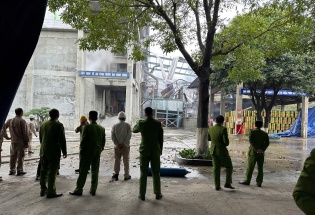 Khẩn trương điều tra vụ nổ tại Công ty TNHH Phốt Pho Vàng Việt Nam