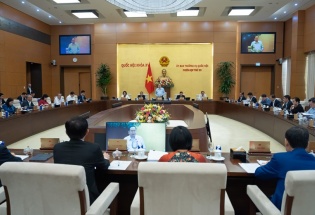 Sáng nay, khai mạc Phiên họp thứ 55 của Ủy ban Thường vụ Quốc hội