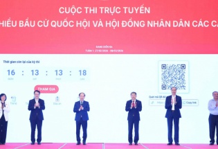 Phát động Cuộc thi trực tuyến Tìm hiểu bầu cử Quốc hội và Hội đồng nhân dân các cấp