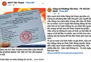 Đăng thẻ cử tri lên mạng tiềm ẩn rủi ro an toàn thông tin cá nhân