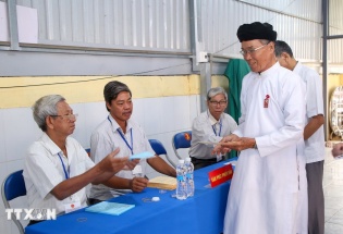 Đồng bào vùng biên, vùng cao, tôn giáo rạng ngời niềm tin trong ngày hội non sông