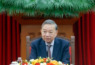 Tổng Bí thư tiếp các Bộ trưởng Trung Quốc nhân dịp Đối thoại chiến lược 3+3