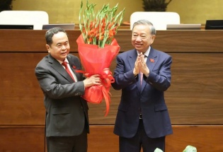 Ông Trần Thanh Mẫn tái đắc cử Chủ tịch Quốc hội khóa XVI