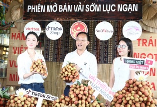 Phó Chủ tịch tỉnh Bắc Ninh livestream 'chốt đơn' hơn 31 tấn vải thiều