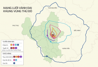 Hà Nội đề xuất tăng quy mô đường Vành đai 5 - Vùng Thủ đô lên 8 làn xe