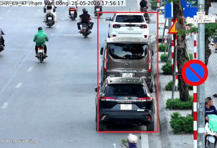 Công an Hà Nội thí điểm dùng UAV giám sát trật tự đô thị