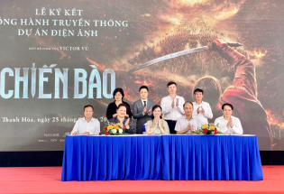 Thanh Hóa: Công bố phim điện ảnh lịch sử “Chiến Bào” tại khu di tích lịch sử Lam Kinh