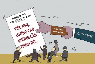 Bóc lột người lao động bằng thủ đoạn lừa gạt, dụ dỗ: Mức phạt lên đến 75 triệu đồng
