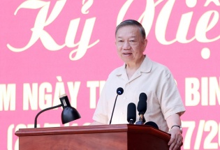 Thư của Tổng Bí thư, Chủ tịch nước Tô Lâm nhân dịp kỷ niệm 79 năm Ngày Thương binh - Liệt sĩ