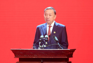 Tổng Bí thư, Chủ tịch nước Tô Lâm phát biểu tại Đại hội toàn quốc Hội Chữ thập đỏ Việt Nam