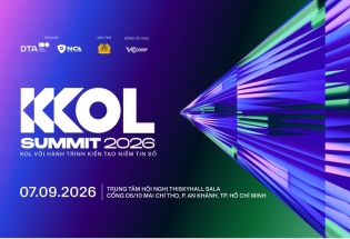 KOL Summit 2026 với chủ đề 'KOL với hành trình kiến tạo niềm tin số' sắp diễn ra