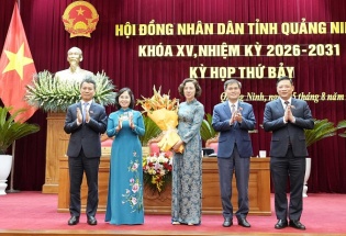 Bà Vũ Thị Mai Anh được bầu giữ chức Phó Chủ tịch UBND tỉnh Quảng Ninh