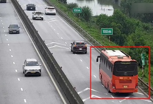 Từ 27/8, xử phạt lỗi không giữ khoảng cách an toàn trên cao tốc Pháp Vân - Nghi Sơn
