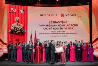 Chủ tịch Tập đoàn BRG Nguyễn Thị Nga được phong tặng danh hiệu Anh hùng Lao động thời kỳ đổi mới