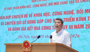 Khoa học công nghệ phải trở thành động lực chủ yếu, trực tiếp, đóng góp vào tăng trưởng