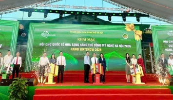 Khai mạc Hội chợ quốc tế Quà tặng hàng thủ công mỹ nghệ Hà Nội năm 2026