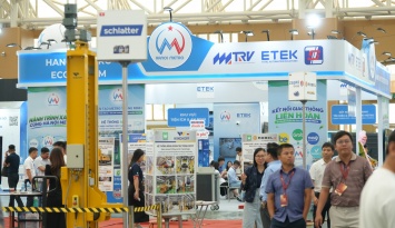 Gần 200 doanh nghiệp, 300 gian hàng tham gia tại triển lãm công nghệ đường sắt ở Hà Nộ