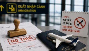 Những điểm người nộp thuế cần lưu ý để tránh bị tạm hoãn xuất cảnh do nợ thuế