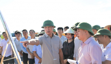 Đẩy nhanh tiến độ tuyến đường đến Cảng Hàng không Thọ Xuân